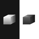 Black White